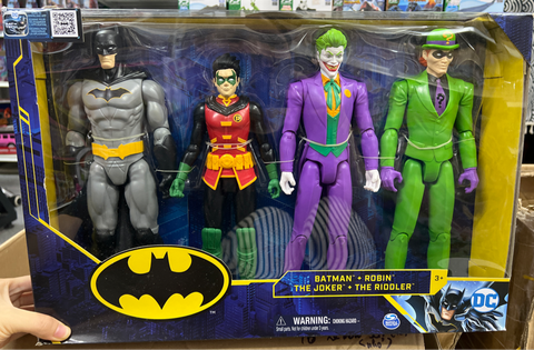  Bộ 4 nhân vật DC Batman 30 cm Action Figures Set of 4 