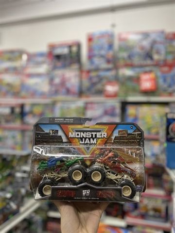  6064128- Monster Jam Biker Zombie vs Burned Zombie 