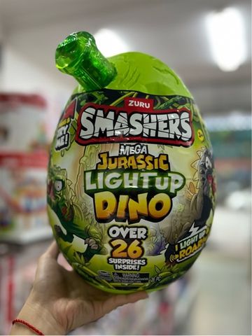  74108 Smashers Mega Jurassic Light Up Dino Egg 