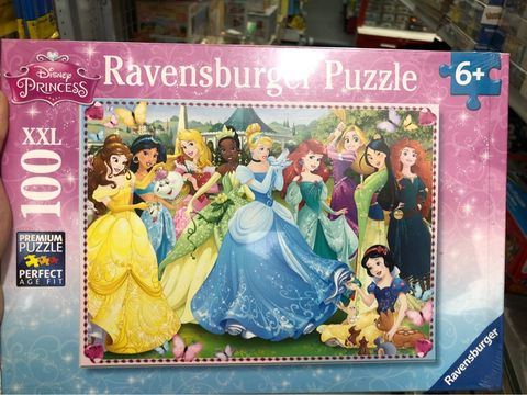  RV10570 0 Xếp hình puzzle công chúa Disney 100 mảnh Ravensburger-6+-100-300 pcs-Puzzle Children-III 