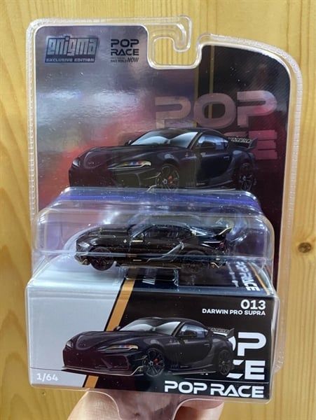  POP RACE x Enigma PRE013 DARWIN PRO 66G NWB SUPRA (A90) - MIDNIGHT BLACK 