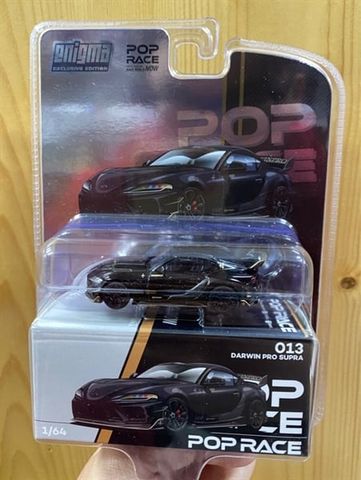  POP RACE x Enigma PRE013 DARWIN PRO 66G NWB SUPRA (A90) - MIDNIGHT BLACK 