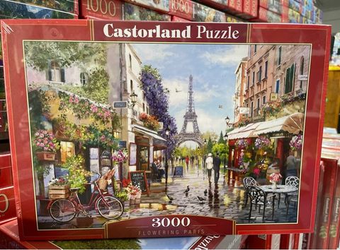  C300525 Xếp hình puzzle Flowering Paris 3000 mảnh Castroland 