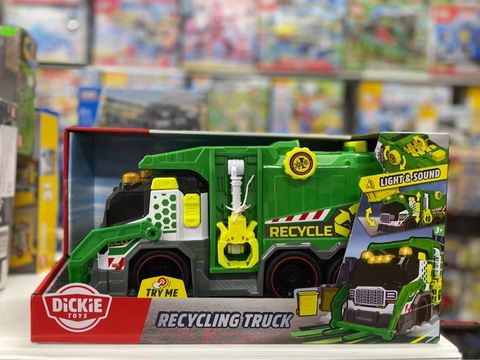  203307001 Đồ Chơi Xe Rác DICKIE TOYS Recycling Truck 