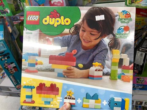  LEGO DUPLO Classic Heart Box 10909 First Building Playset 