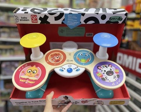  Đồ chơi trống kết nối cảm ứng phát nhạc Hape 800900 