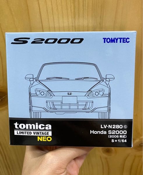 TOMYTEC LV-N280c, Honda S2000 2006 Model, Light Blue 