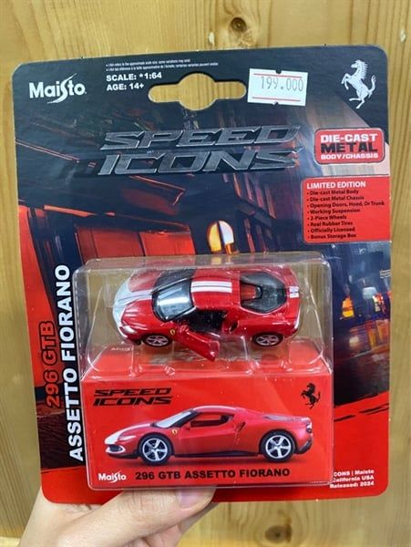 Maisto 1:64 Speed Icon - 296 GTB Assetto Fiorano