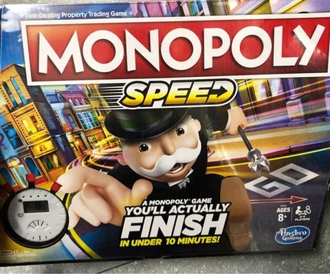  Speed Monopoly Board Game 