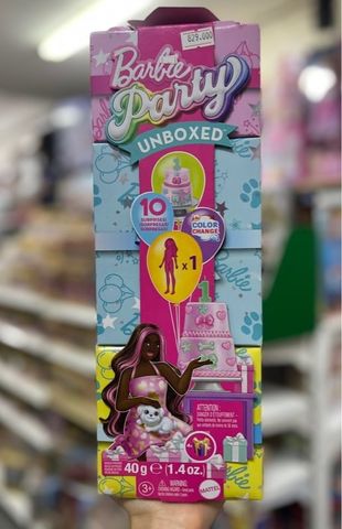  JFG68 Búp Bê Barbie Và Bữa Tiệc Sinh Nhật Vui Vẻ - Hồng Dịu Dàng 