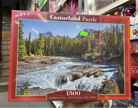  Xếp hình puzzle dòng sông Athabasca quốc gia Jasper, Canada 1500 mảnh CASTORLAND C-150762 