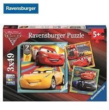  RV080151 Bộ xếp hình puzzle Ravensburger DCA:Cars3 3 bộ 49 mảnh 