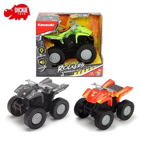  203752003 Đồ Chơi Trẻ Em Xe Địa Hình DICKIE TOYS Kawasaki Road Rockers 3-asst (14 cm) 