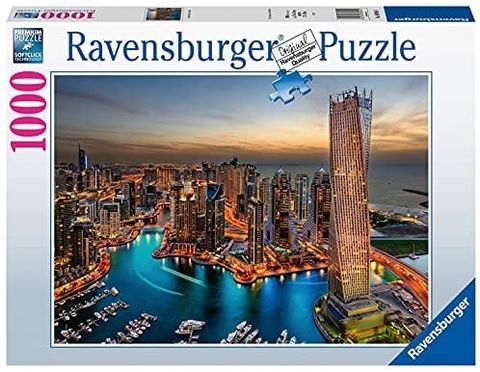  Ravensburger Dubai Marina at Night 1000pcs 