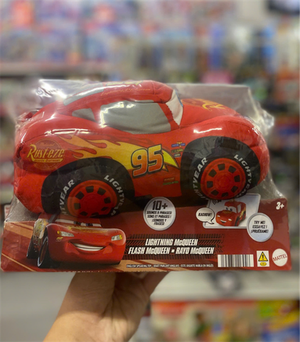  Xe nhồi bông có âm thanh HLT74 Disney Pixar Cars Lightning McQueen Talking Plush 