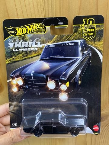  JKF20 Hot Wheels Car Culture Thrill Climbers Mercedes-Benz 300 SEL 6.8 AMG 