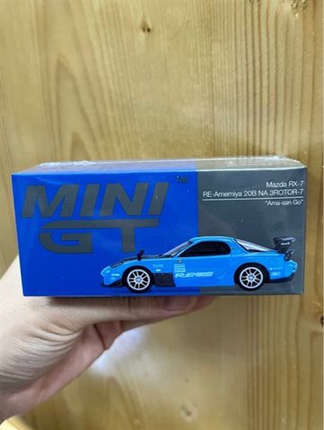 Mini GT BOX Version MGT01046 Mazda RX-7 RE-Amemiya 20B NA 3ROTOR-7 “Ama-san Go” 