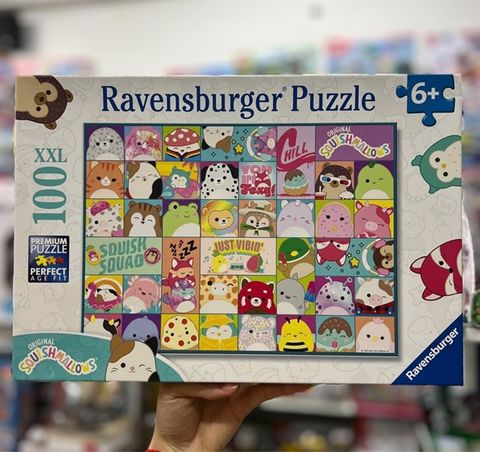  Ravensburger RV13391 - 100 Piece XXL Jigsaw Puzzle: Squishmallows 