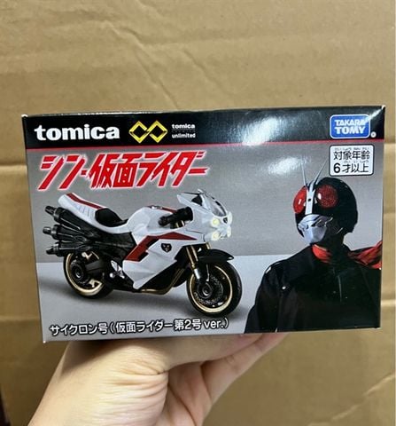  Mô hình xe Tomica PRM unlimited SHIN KAMEN RIDER Cyclone (No.2) 