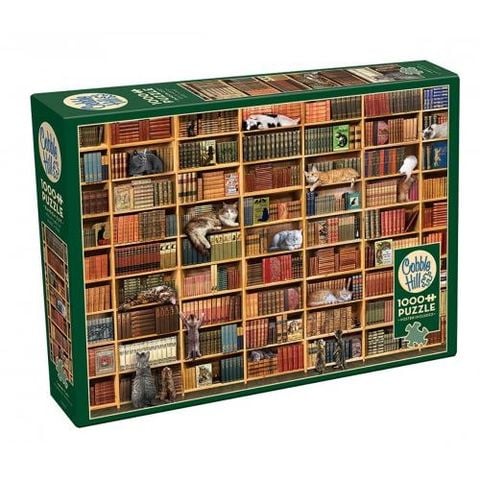  Cobble Hill Puzzle 1000pc The Cat Library 