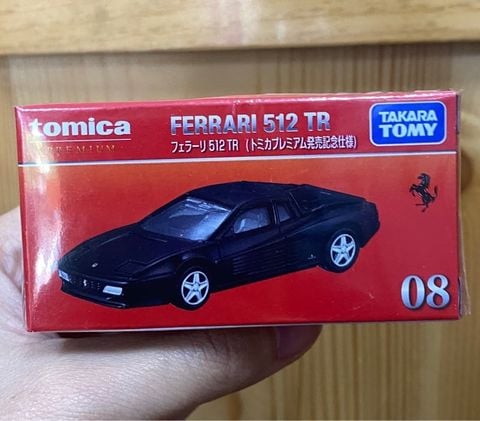  Mô hình xe hơi Tomica Premium 08 Ferrari 512 TR (đen) 