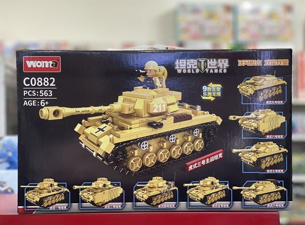  Lắp ráp quân sự ( 563 mảnh) - C0882 