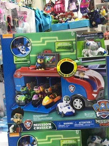  SET XE PAW MISION CRUISER CÓ TIẾNG ÂM THANH 