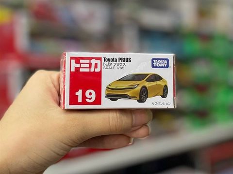  TOMICA 19 TOYOTA PRIUS (vàng) 