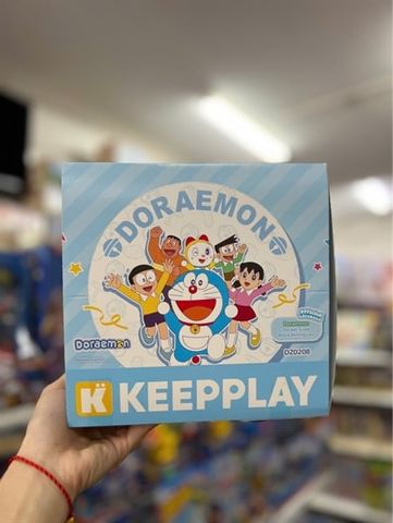  Đồ Chơi Lắp Ráp KEEPPLEY Doraemon hộp mù DZ0208 