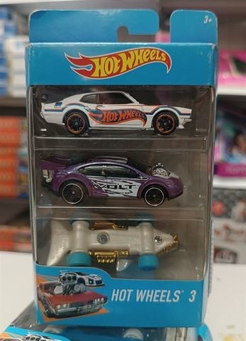  K5904 - Bộ 3 xe cơ bản HOT WHEELS 