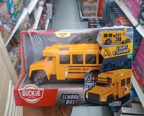  203302017EFS Đồ Chơi Xe Buýt Trường Học DICKIE TOYS School Bus 