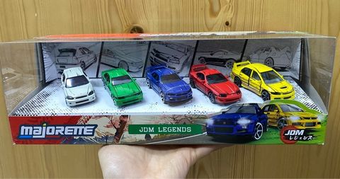  8504105000 Bộ 5 Đồ Chơi Xe Mô Hình MAJORETTE JDM Legends Anime 5 Pieces Giftpack 
