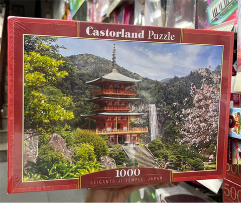  C103201 Xếp hình Seiganto-Ji Temple, Japan 1000 mảnh CASTORLAND 