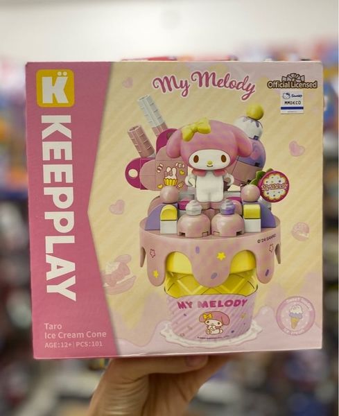  Đồ Chơi Lắp Ráp KEEPPLAY Sanrio cone- MELODY K20842 