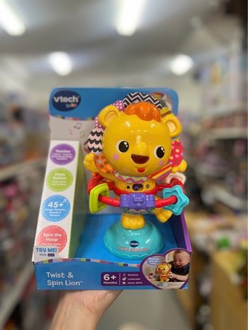  80-528000 VTech Twist & Spin Lion - English Edition 
