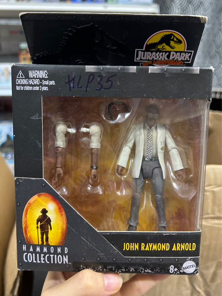  HLP35 -Jurassic World Hammond Collection John Raymond Arnold Action Figure 