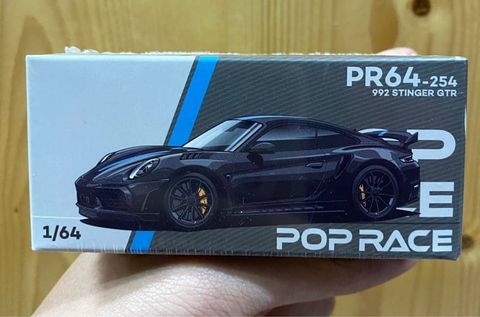  Pop Race PR640254 992 STINGER GTR CARBON EDITION (BLUE LINE) 
