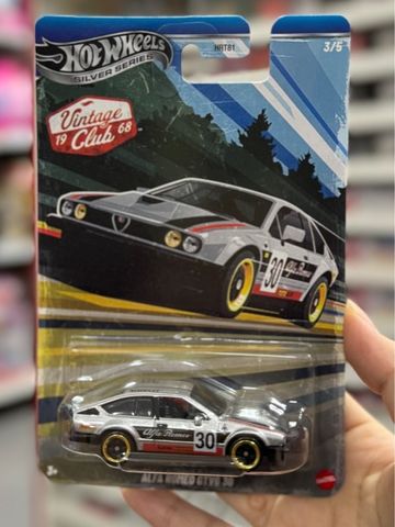  Mô hình xe JKY30 Hot Wheels Vintage ALFA ROMEO GTV6 30 