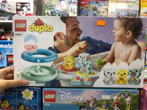  Lego Duplo 10965 - Bath Time Fun: Floating Animal Train (14 Mảnh Ghép) 