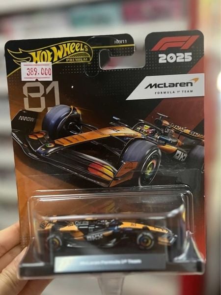  JKD81 Siêu xe đua F1 TEAM MCLAREN - Tay đua 81 