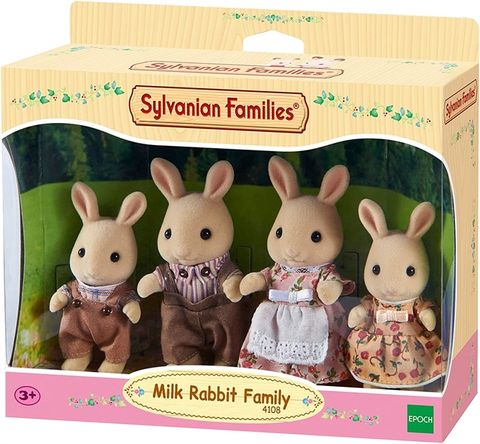  Sylvanina Families 4108 Gia đình Thỏ Sữa Milk Rabbit Family 