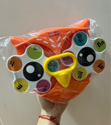  Đồ chơi học từ Tiếng Anh JCT14 Fisher-Price Rhymin Owl Word Spinner 
