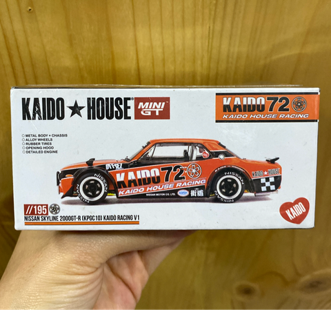  Kaido House KHMG195 Nissan Skyline 2000GT-R (KPGC10) Kaido Racing V1 