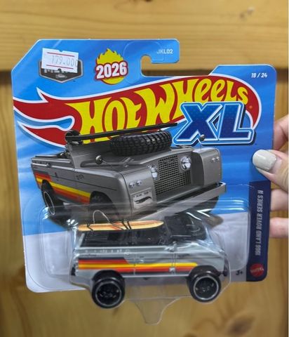  JLJ46 Siêu xe Hot Wheels XL - 1966 LAND ROVER SERIES II 