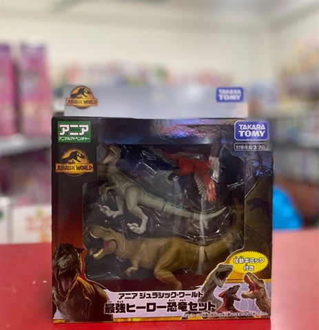  Jurassic World Strongest Hero Dinosaur Set ‎ 
