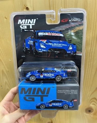  Mini GT Nissan GTR Nismo GT500 #12 Team Impul 2021 Super GT Series 