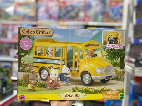  Xe buýt vàng 23win11 Calico Critters School Bus 