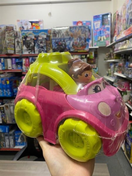 Xe đồ chơi Lil màu hồng Mega Bloks CPX13