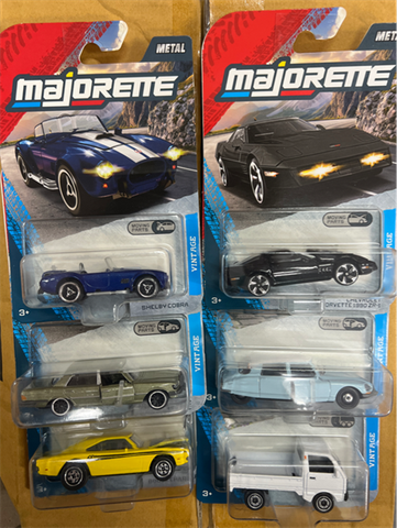  8502000001 Đồ Chơi Xe Mô Hình MAJORETTE Vintage Premium Cars 
