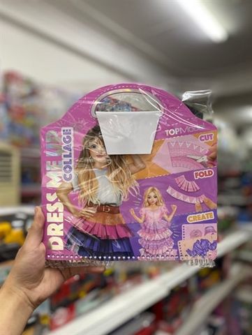  Topmodel dress me up collage book 